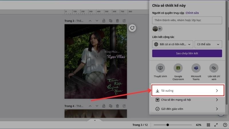 Hướng dẫn lưu những thiết kế của chúng ta trên canva về máy vi tính và điện thoại Hướng dẫn lưu những thiết kế của khách hàng trên canva về máy tính và điện thoại