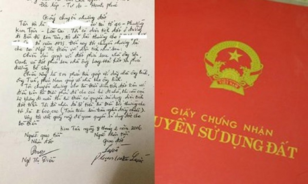 Mua chào bán bĐs bằng giấy viết tay có mức giá trị pháp lý hay không Mua phân phối bĐs bằng giấy viết tay có mức giá trị pháp luật hay không