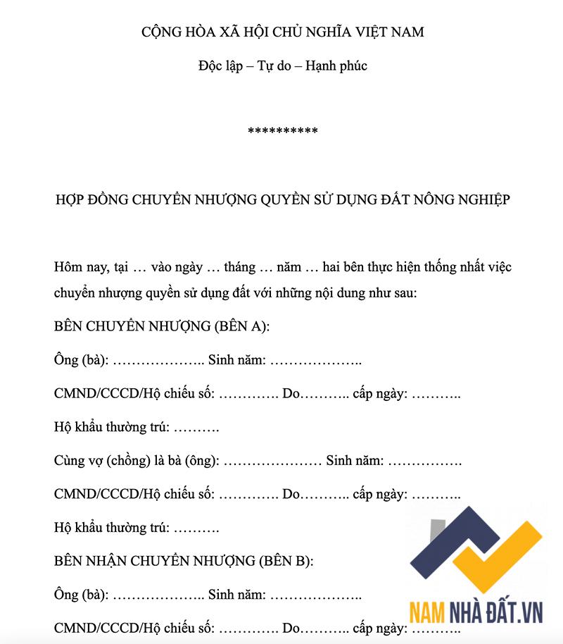 Mẫu đúng theo đồng giao thương mua bán đất nông nghiệp trồng trọt viết tay theo như đúng quy định Mẫu hòa hợp đồng giao thương đất nông nghiệp viết tay theo đúng quy định
