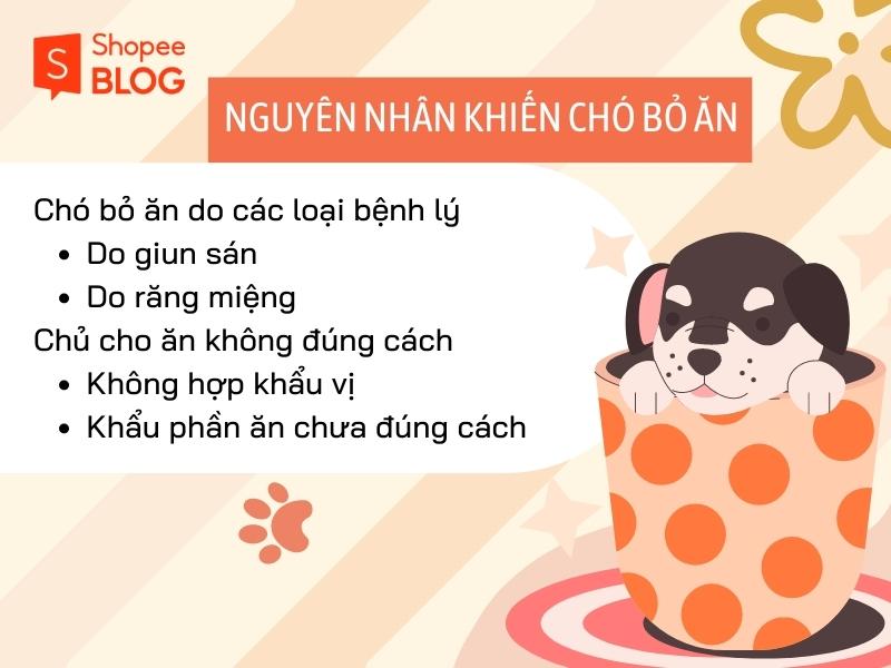 Tại sao chó bỏ ăn Tại sao chó bỏ ăn